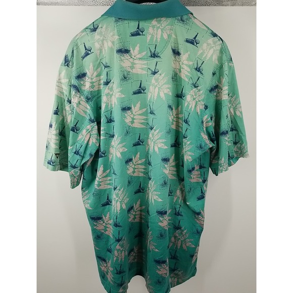 Wedge Mens Golf Polo Short Sleeve Shirt Casual XL - Picture 5 of 5